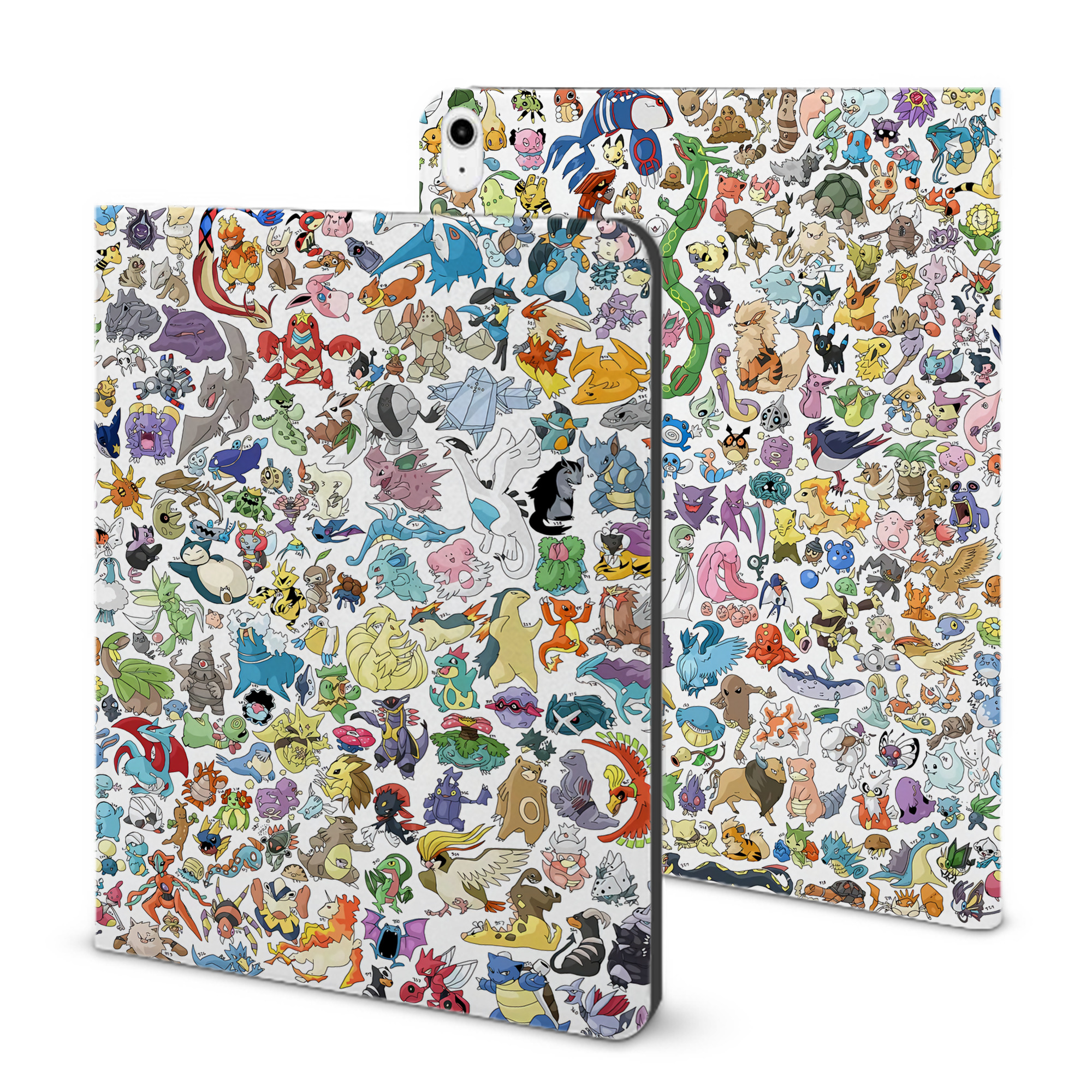 （画像用） ポケットモンスター Pokémon IPadケース ペンホルダー付き ブックスタイルデザイン